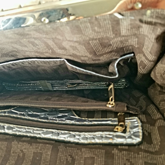 Eiffel Tower-"Rhinestone" Bling Handbag by LOVE USA - Picture 14 of 16